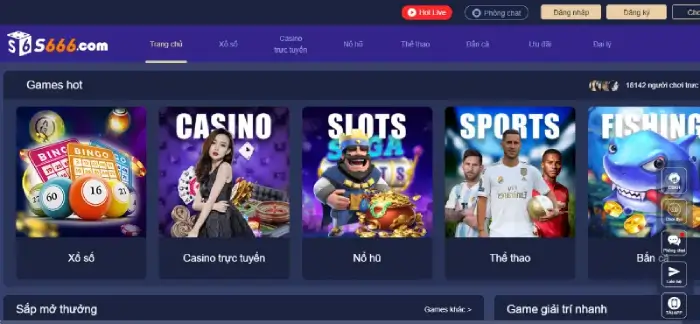 S666 - Nhà cái casino uy tín hàng đầu